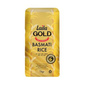 Basmati Rice, Laila Gold Basmati Rice, Rice 1kg pillow pack, Laila Foods, Grocery Online