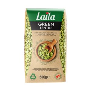 Green Lentils, bean, laila foods, grocery online, 500g pack