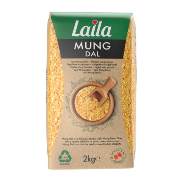 Yellow Dal, Mung Dal, green gram dal, laila foods, grocery online, 2kg pack