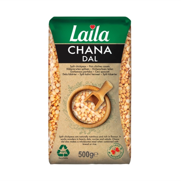 Chana Dal, Dal, Beans, Laila Foods, Grocery Online, 500g Pack