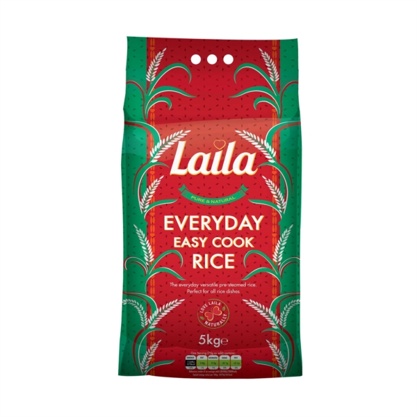 Everyday rice, rice 5kg pack, laila rice, easy cook rice, rice online, laila foods, grocery online