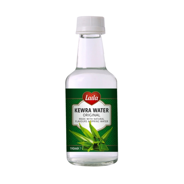 Original Kewra Water, kevda water, edible kewra water, laila foods, 190ml bottle