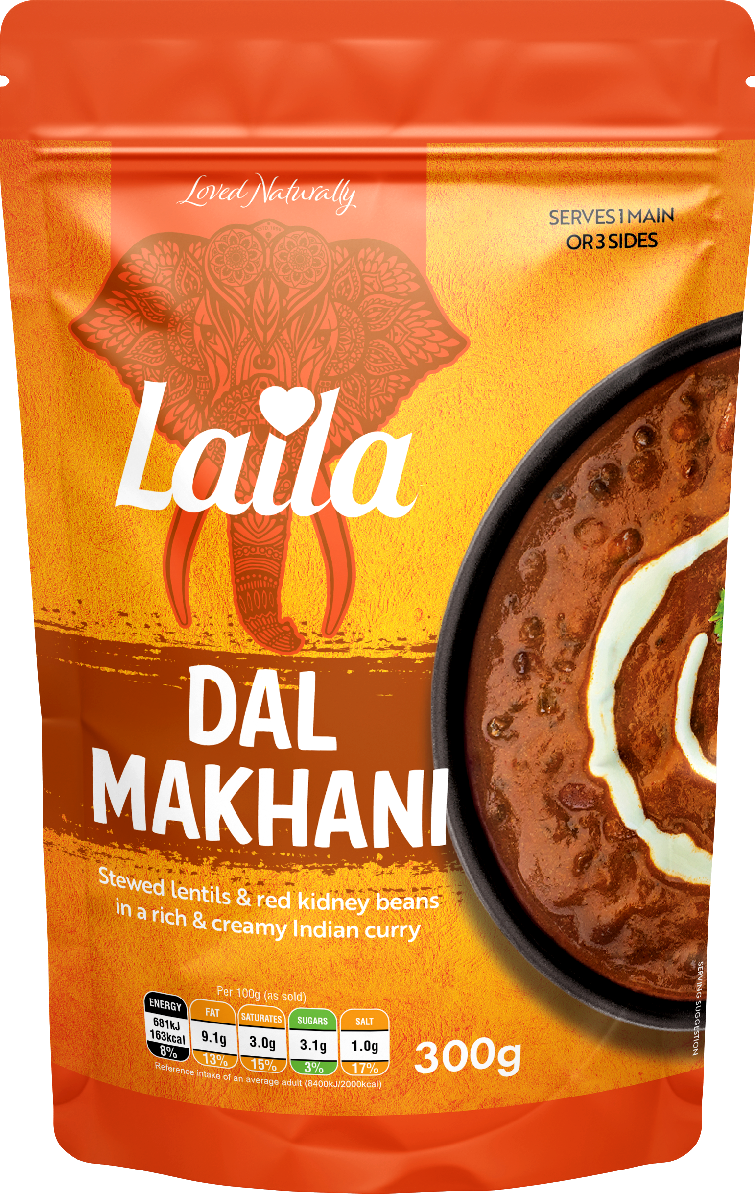 Laila RTE Dal Makhani 300g