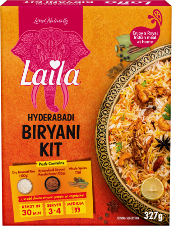 Laila Hyderabadi Biryani Kit