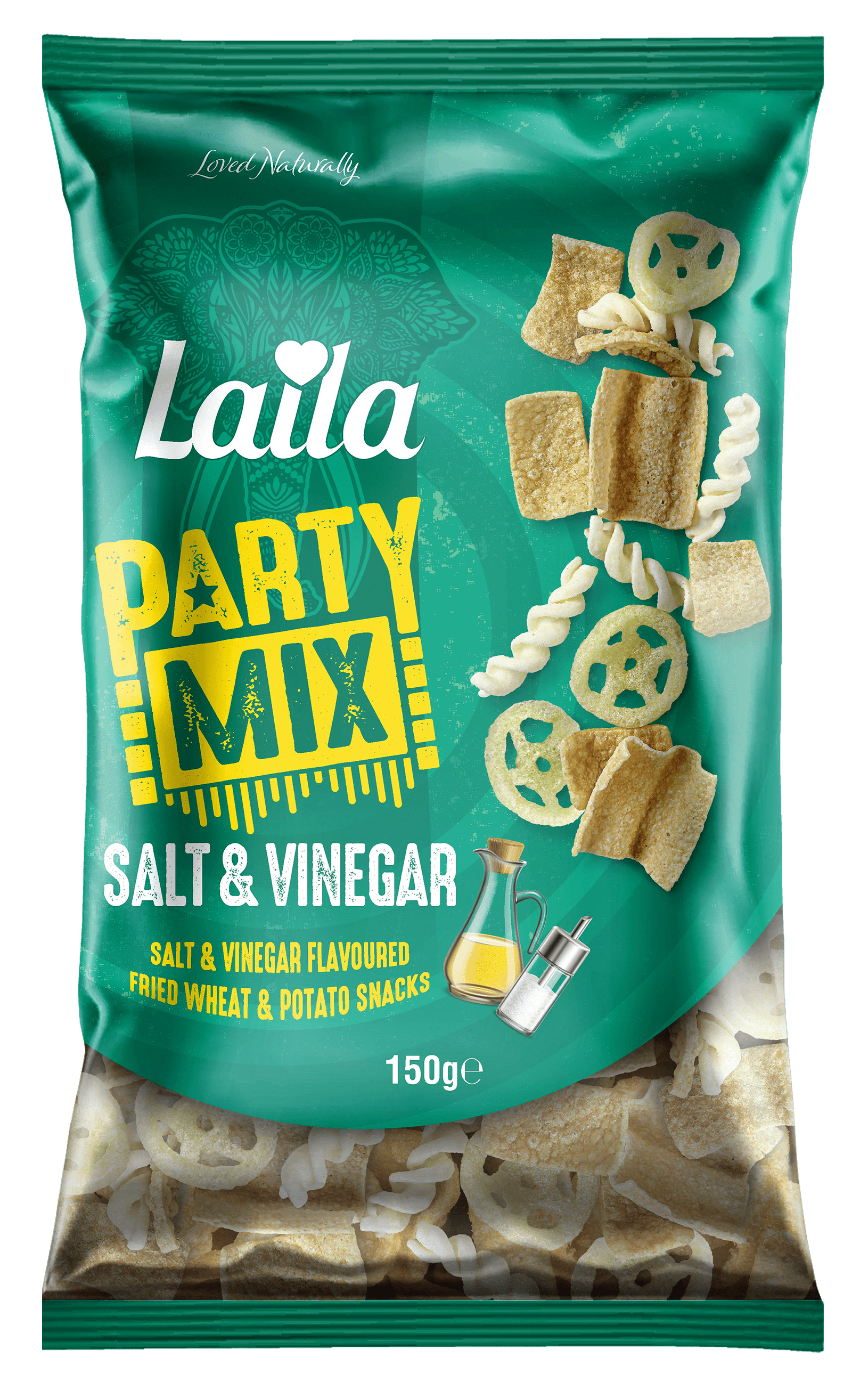 Laila Salt & Vinegar Party Mix