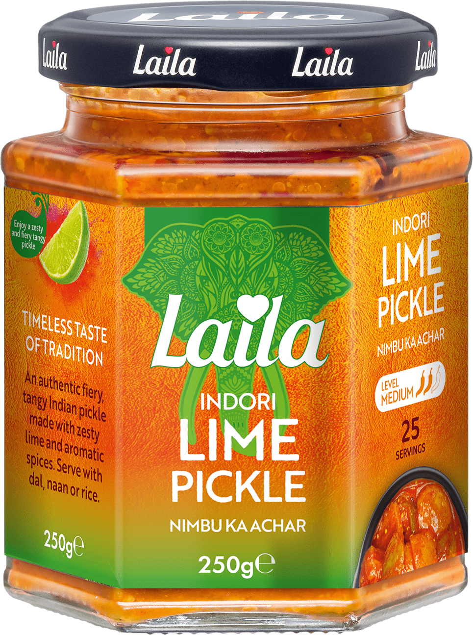 Laila Indori Lime Pickle 250g